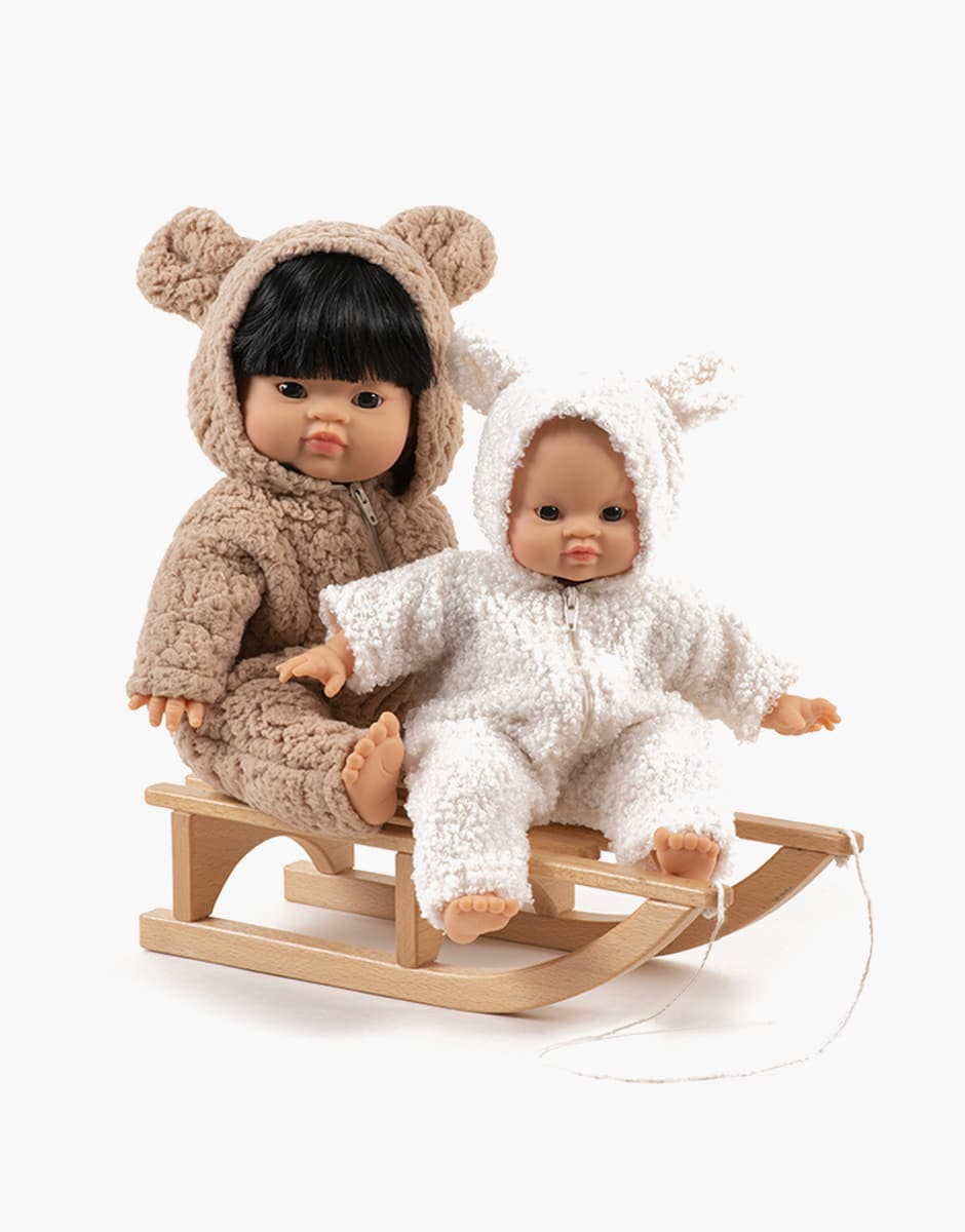 Cadeau personnalisé pour bébé fille, Jouet en bois, Poussette de poupée  avec nom pour enfant de 12 mois, Cadeaux pour le 1er anniversaire -   France