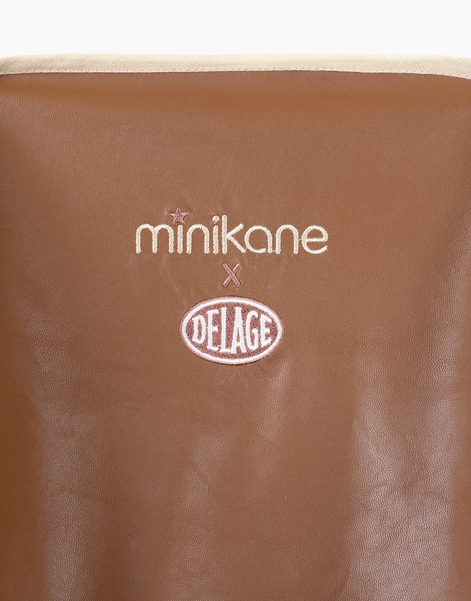 Minikane  Minikane X Delage - Poussette simili cuir broderie