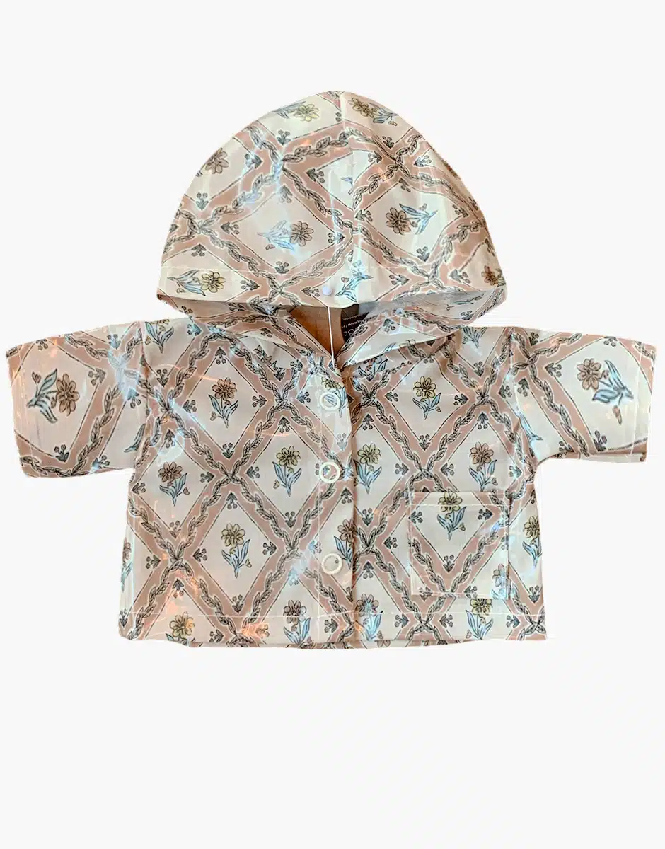 Imperméable Clotaire en coton enduit Alma