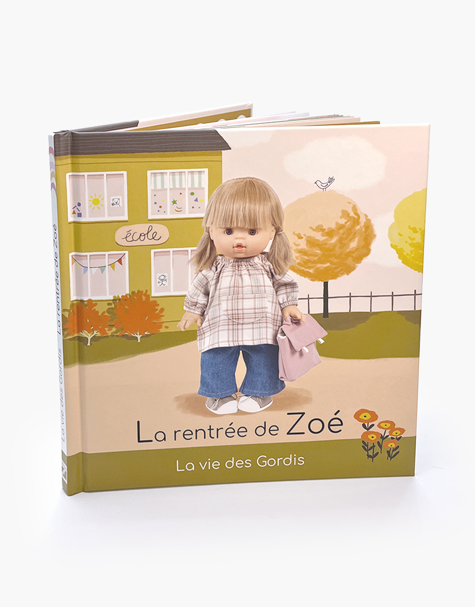 Livre jeunesse Minikane "La rentrée de Zoé"