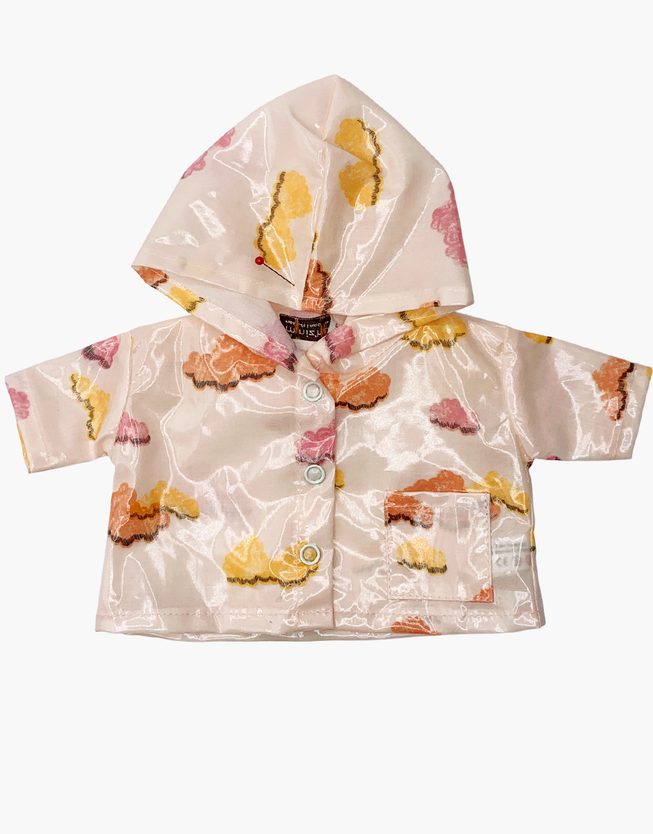 Imperméable Clotaire en coton enduit Happy clouds