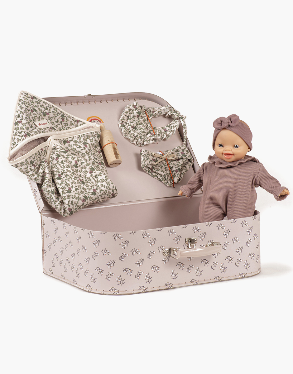 Ma Valise d’antan “Kit de Naissance” fille Amélie