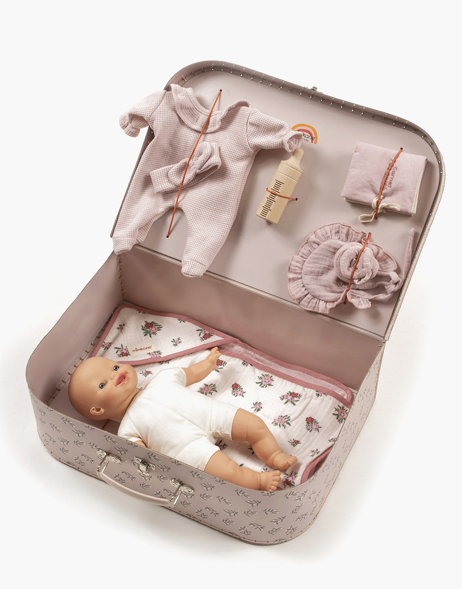 Ma Valise d’antan “Kit de Naissance” fille Eugénia